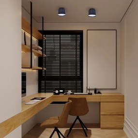 Rabalux 71319 - LED Stropné svietidlo OVIDIA LED/16W/230V 3000K čierna