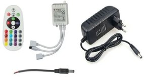 LED RGB Stmievateľný pásik 2x5m LED/4,8W/230V + DO