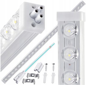 BERGE LED lampa NEPTUN 120cm - 36W -3600lm - IP20 - 6000K - studená biela
