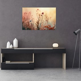 Obraz - Divoké kvety (90x60 cm)
