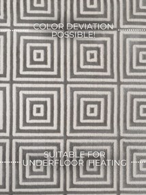 ELLE Decoration, Behúň Perles 106185 White Grey z kolekcie Elle, 80x240, šedá, obývacia izba