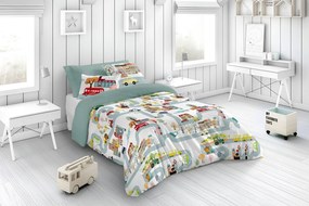 Áčko a.s. Ružomberok Obliečky s detským motívom AUTOBUS Šalvia