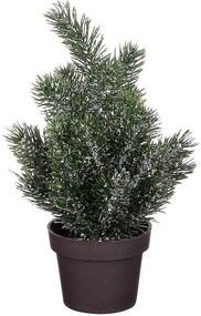 Vianočný stromček zelený omrznutý výš. 24 x hl. 12 cm 1121020