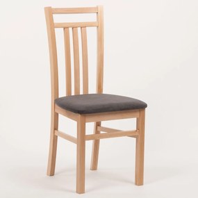 Stima Stolička LOTY Vyberte odtieň ->: Buk, Vyberte látku ->: VELVET antracite 62