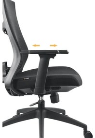 Yenkee - Kancelárska stolička čierna