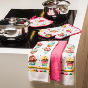 4Home 12-dielna súprava riadu Destiny, nehrdzavejúce pokrievky