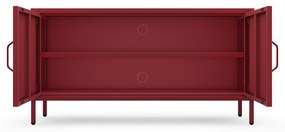 TV stolík na nožičkách ROSA, 1150 x 595 x 400 mm, Modern: červená farba