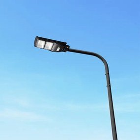 LED stmievateľná solárna pouličná lampa LED/8W/3,2V 6000K IP65 9000 mAh + DO