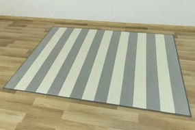 Koberec Luna 503759/89911 Pásy sivý
