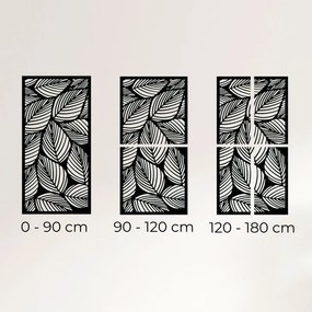 Drevený obraz na stenu List – tropický panelový obraz | SENTOP HDF0268