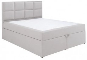 Čalúnená posteľ boxspring 180x200 SAMANTA - modrozelená