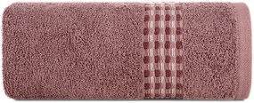 BAVLNENÝ UTERÁK RIVA 70X140 CM STARORUŽOVÁ
