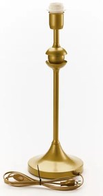 Jupiter 2112 - Stolová lampa KASZMIR 1xE27/15W/230V biela/zlatá/mramorový dekor
