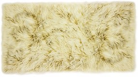 Kusový koberec s vysokým vlasom OMBRE 120 x 160 cm - horčicový