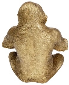 Gorilla Holding Bowl dekorácia zlatá 41cm