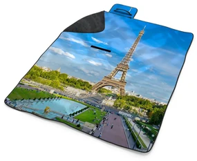 Sablio Plážová deka Eiffel Tower 5: 200x140 cm