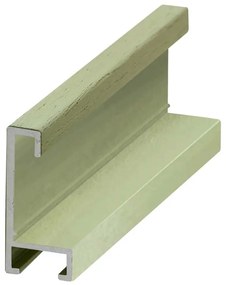 DANTIK rám na obraz 29,7x42 | ALU Dýha barevná zelená pastel (Plexi Čiré)