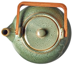 Zelená keramická kanvica na čaj so sitkom 1,2 l Gastro Green – Bitz