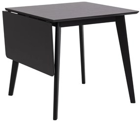 Actona Rozkladací jedálenský stôl Roxby 80/120 - čierna