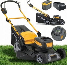 Akumulátorová kosačka Stiga Combi 748Q Ae 46 cm 48V Nabíjačka Aku 5Ah