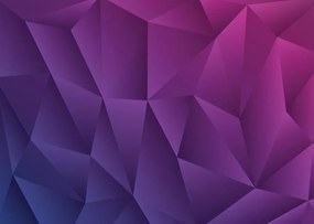Manufakturer -  Tapeta 3D purple triangles
