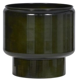 House Doctor Plechový obal na kvetiny Pile Green Menší