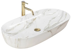 Rea Cleo umývadlo, 81 x 41 cm, imitácia kameňa Aiax, REA-U8404