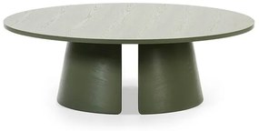 Konferenčný stolík cep zelený 110 x 110 MUZZA