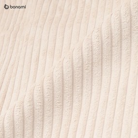 Béžová boxspring posteľ s úložným priestorom 140x200 cm Lysa – Ropez