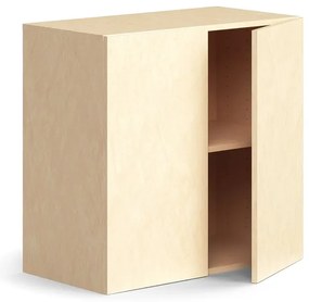 Skriňa QBUS, 1 polica, 768x800x420 mm, breza