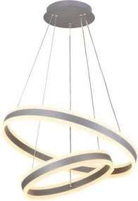 LED Stmievateľný luster na lanku LED/135W/230V 3000-6500K + diaľkové ovládanie