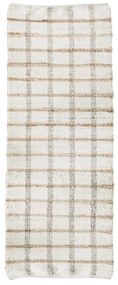 MADAM STOLTZ Jutový koberec Off White 200 x 70 cm