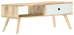 vidaXL Konferenčný stolík 90x50x40 cm masívne mangovníkové drevo-