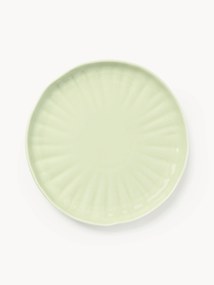 Plytké taniere's reliéfom z porcelánu Sali, 4 ks