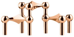 Stoff Nagel Dizajnový svietnik STOFF Nagel Rose Gold – set 3 ks