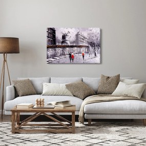 Obraz - Olejomaľba mesta II. (90x60 cm)