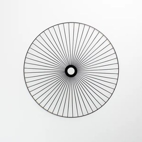 Univerzálne tienidlo CURITIBA pr. 60 cm čierna