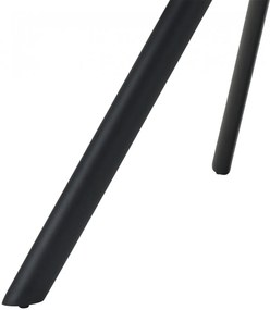 Jedálenská stolička Scott - zamat - Krémová