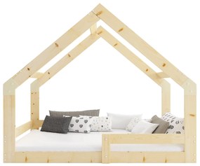 Domčeková posteľ DOMČEK 2 160x80 - prírodná borovica