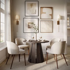 JEDÁLENSKÝ ROZKLADACÍ STÔL PATRIZIO ORECH 100 / 180 cm