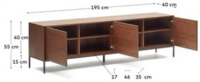 VEDRANA WALNUT 55 TV stolík