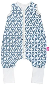 Vak spací mušelínový s nohavicami Blue Classics 12-18m 0,5 tog