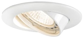 Inteligentné zapustené bodové svietidlo biele nastaviteľné vrátane WiFi GU10 - Edu