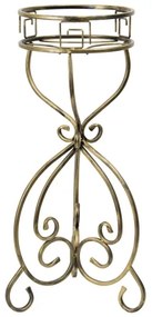 Stojan na kvety 76x32 cm zlatá