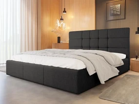 Čalúnená posteľ Minti, Dostupné poťahy: Lars 90, Rozmer postele: 200x200