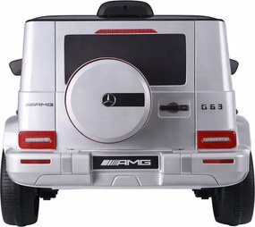 LEAN CARS Elektrické autíčko Mercedes G63 S306-1 strieborné
