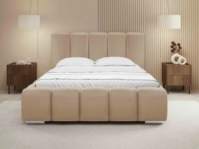 Čalúnená manželská posteľ Lisko, Rozmer postele: 160x200, Farba poťahu: Paros 02