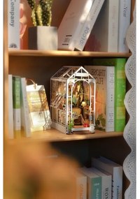 RoboTime - LED Zarážka na knihy Garden house 3D puzzle 2xAAA