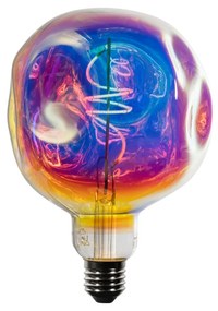 E27 Stmievateľná LED žiarovka so špirálovým vláknom G125 Rainbow 4W 200 lm 1800K