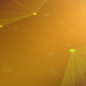 Abstraktný žltý obraz (120x50 cm)